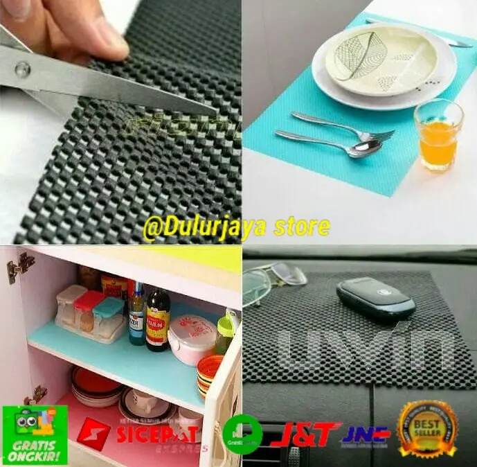 ANTI SLIP MAT DASH MAT FULL DASHBOARD MOBIL TATAKAN MEJA KARPET LANTAI