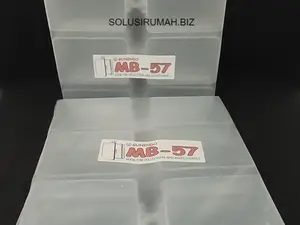 mb57 mb-57 mb 57 gunindo kotak plastik bening multibox transparan box