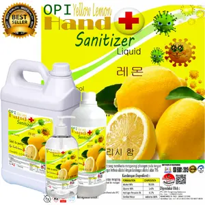 Hand Sanitizer Cair 1 liter Wangi Lemon