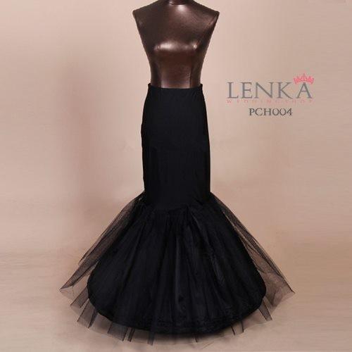 Gambar Rok Pengembang Mermaid Hitam (1 Ring 1 Layer) l Lenka - PCH004 - Hitam dari Lenka Wedding Shop Kota Surabaya 4 Tokopedia