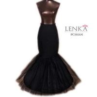 Gambar Rok Pengembang Mermaid Hitam (1 Ring 1 Layer) l Lenka - PCH004 - Hitam dari Lenka Wedding Shop Kota Surabaya 2 Tokopedia