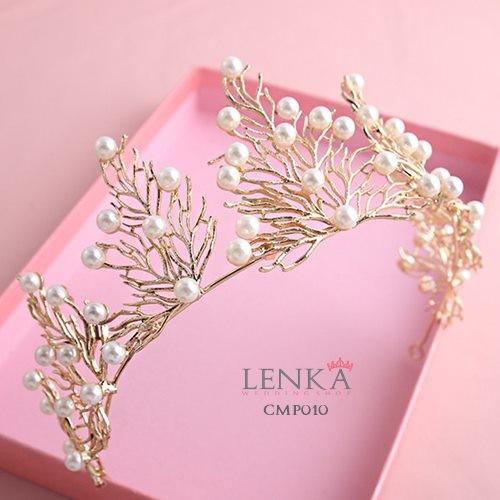Gambar [PRODUK TERBATAS] MAHKOTA BRIDAL TIARA FASHION WANITA ASESORIS SILVER CMP009 - Silver dari Lenka Wedding Shop Kota Surabaya 4 Tokopedia