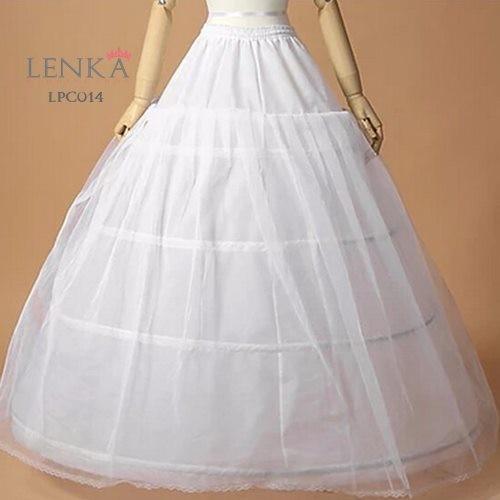 Gambar PETTICOAT BRIDAL 4 RING LPC014 - Putih dari Lenka Wedding Shop Kota Surabaya 3 Tokopedia
