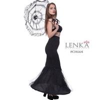 Gambar Rok Pengembang Mermaid Hitam (1 Ring 1 Layer) l Lenka - PCH004 - Hitam dari Lenka Wedding Shop Kota Surabaya 3 Tokopedia