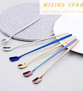 Bar Spoon serbaguna Cocktail Mixer Sendok Pengaduk