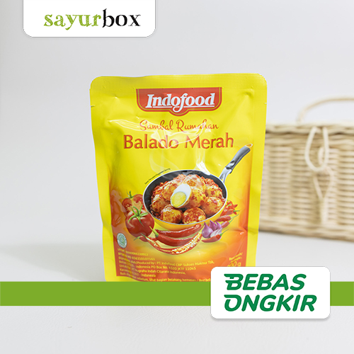 Gambar Indofood Sambal Balado Merah 200 gram Sayurbox dari Sayurbox Kab. Bogor Tokopedia