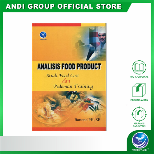 Gambar Penerbit Andi - Analisis Food Product Studi Food Cost Dan Pedoman Training dari Andi Publisher Kab. Sleman Tokopedia