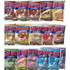 MINUMAN POP ICE 25 GRAM SACHET ES BLENDER ECERAN RENCENG COKLAT SUSU
