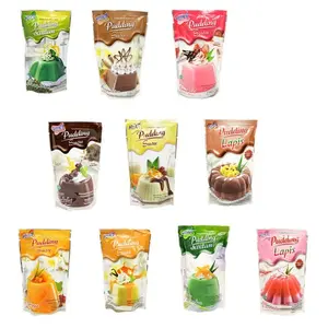 NUTRIJELL PUDING SUSU SANTAN 145 GRAM COKLAT MANGGA VANILA PANDAN