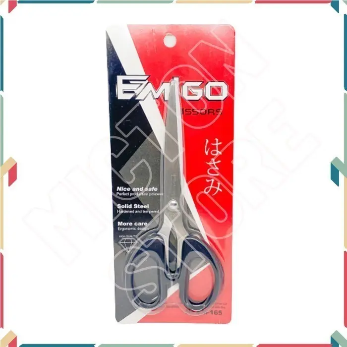 MICTON Gunting Tanggung 6inch 16cm Solid Steel Original