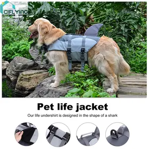 Ciflying Jaket Pelampung Keselamatan Untuk Anjing Kecil Sedang Besar