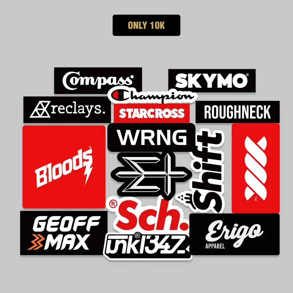 Stiker sticker Pack 15pcs BrandLokal Sticker Aesthethic Laptop HP helm