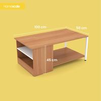 Gambar Coffee Table/Meja Tamu ATALLA Minimalis Ukuran 100 x 50 x 45 cm dari Homescaleid Kota Tangerang Selatan 4 Tokopedia