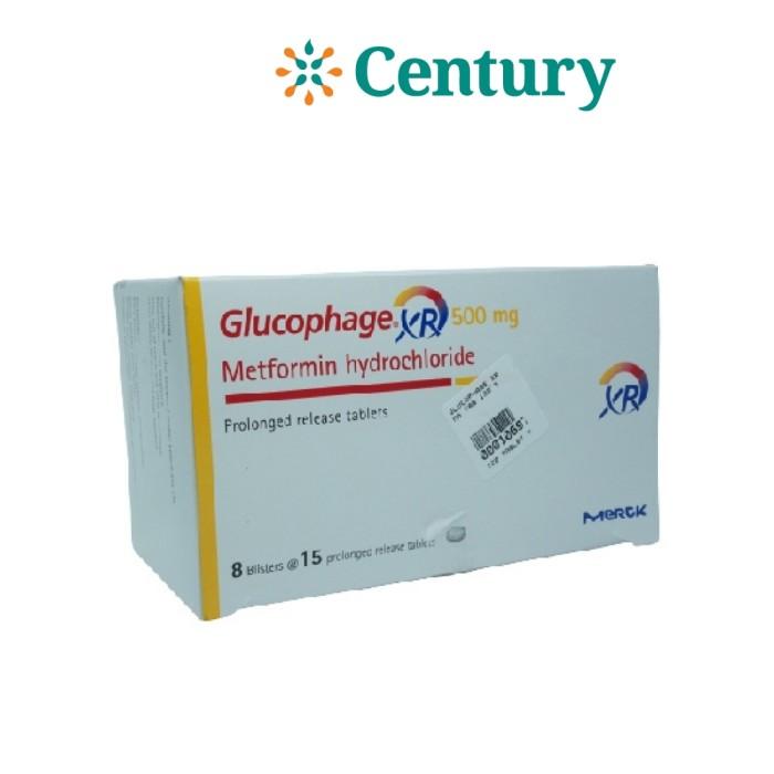 GLUCOPHAGE XR 500 MG STRIP 15 TABLET