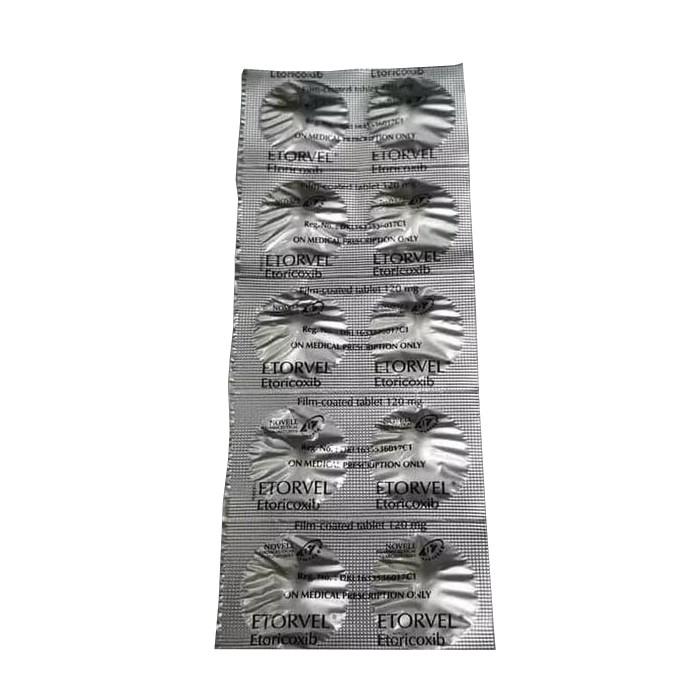 ETORVEL 120 MG  STRIP 10 TABLET