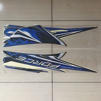 Gambar Striping Stiker Motor Yamaha vega force 2015 full hitam-biru dari audriashop.id Kab. Bogor 3 Tokopedia
