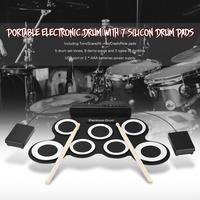 Gambar Ammoon Electronic Digital Drum Kit 7 Pads Roll Up USB Power G3002 dari Jualan 88 Jakarta Utara 2 Tokopedia