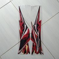 Gambar Striping Stiker Motor yamaha Vega force 2015 hitam-merah dari audriashop.id Kab. Bogor 2 Tokopedia
