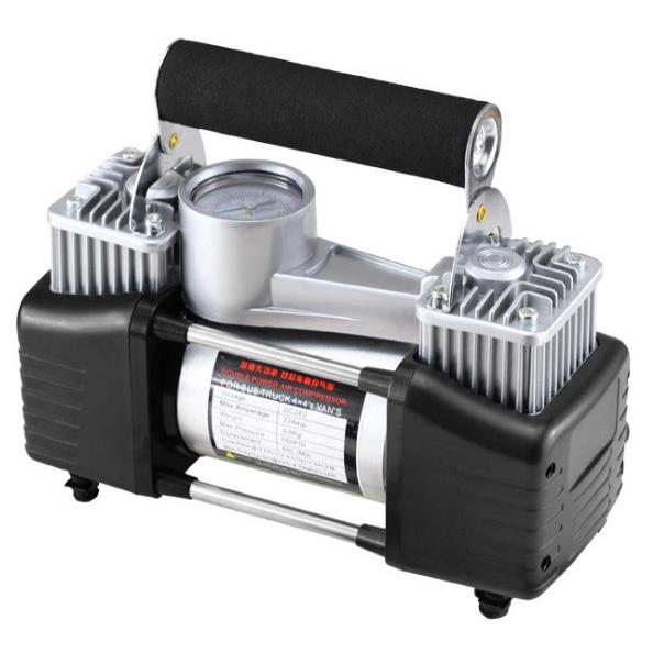 Gambar OTOHEROES Pompa Ban Portable Bus/Truk Compressor Double Cylinder 12V dari Jualan 88 Jakarta Utara Tokopedia