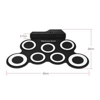 Gambar Ammoon Electronic Digital Drum Kit 7 Pads Roll Up USB Power G3002 dari Jualan 88 Jakarta Utara 4 Tokopedia