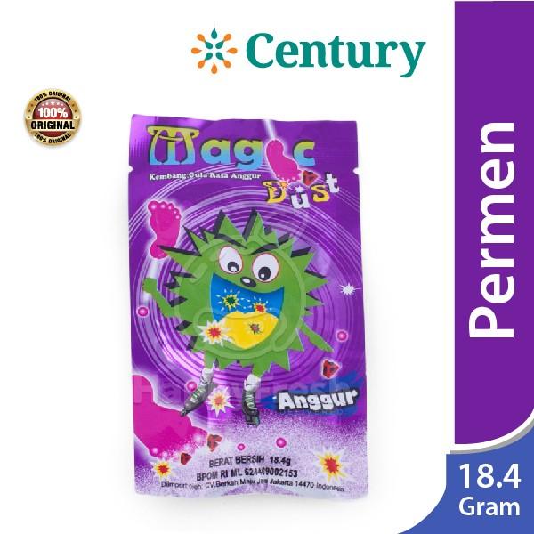 Gambar MAGIC DUST ANGGUR (KEMBANG GULA RASA ANGGUR) 18.4 GR / PERMEN dari Century Healthcare Express Kota Administrasi Jakarta Pusat Tokopedia