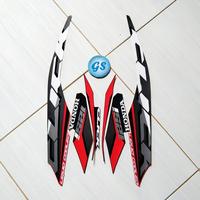 Gambar Sticker Striping Motor Honda Vario Click 125i 2021 Hitam-merah dari audria Collection Kab. Bogor 1 Tokopedia