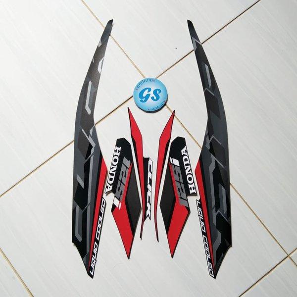 Gambar Sticker Striping Motor Honda Vario Click 125i 2021 Hitam dari audria Collection Kab. Bogor Tokopedia