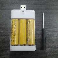 Gambar Rechargable 3pcs AA Battery Baterai Cas Free Obeng dari Simplihome Kota Batam 2 Tokopedia