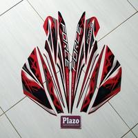 Gambar Striping Stiker Motor yamaha Vega force 2015 hitam-merah dari audriashop.id Kab. Bogor 1 Tokopedia