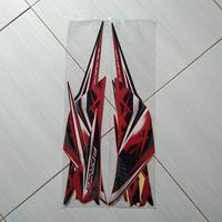 Gambar Striping Stiker Motor yamaha Vega force 2015 hitam-merah dari audriashop.id Kab. Bogor 4 Tokopedia