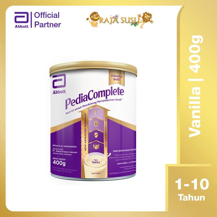 Gambar PEDIASURE COMPLETE VANILA 400 GR dari RAJASUSU BandungKopo Kota Bandung Tokopedia