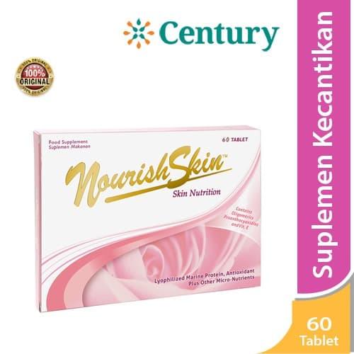 Nourish Skin 60 Tablet / Suplemen Pemutih Kulit / Vitamin Kulit
