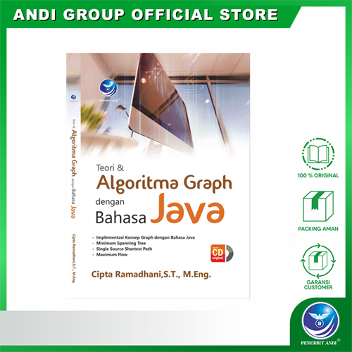 Gambar Teori Dan Algoritma Graph Dengan Bahasa Java dari Andi Publisher Kab. Sleman Tokopedia
