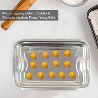 Gambar ROSH Nampan Datar Dollar Tray ROS-PR-DLT - 33 CM dari Rosh Kitchen Kota Administrasi Jakarta Barat 4 Tokopedia