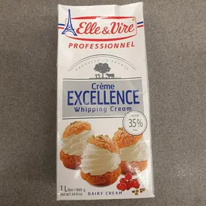 elle & vire whipping cream 1 liter
