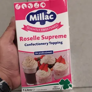 millac supreme roselle whipping cream 1liter