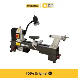 Krisbow 30.4x45.7 Cm Mesin Bubut Mini 600w 1ph