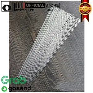 Tusuk Sate Klatak Stainless Panjang Tusukan Daging BBQ Besi Anti Karat