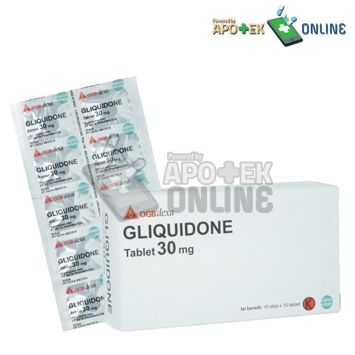 GLIQUIDONE OGB DEXA MEDICA 30 MG STRIP 10 TABLET