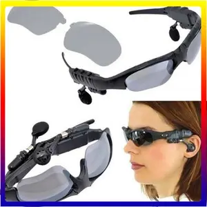 TERKEREN Kacamata Polarized Earphone Bluetooth dengan 5 Lensa GIO77