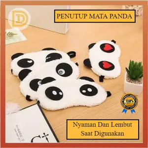 Penutup Mata Tidur Anak Dewasa Tutup Karakter Panda Lucu Nyaman Unik
