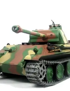 Heng Long 3879 Upgrade 2.4G 1/16 RC Tank Panther Jerman G DTG