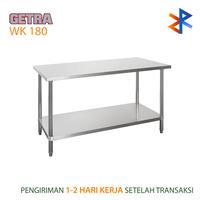 Gambar GETRA Working Table WK 180 / WK180 Meja Stainless Steel Dapur dari Refcon Polar Nusaindo Kota Tangerang 1 Tokopedia