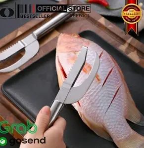 SKEWER PISAU IKAN MULTIFUNGSI 3 IN 1 TF