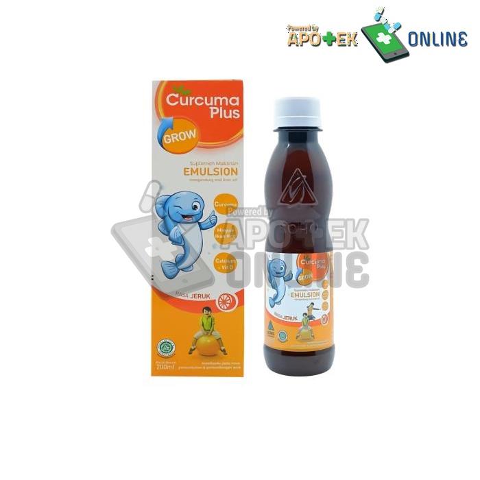 Gambar CURCUMA PLUS EMULSION 200 ML dari Apotek Cuan Farma Duren Sawit Kota Administrasi Jakarta Timur Tokopedia