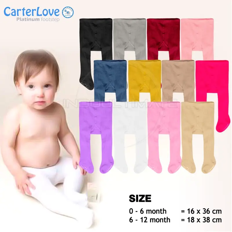 Bawahan Celana Bayi Unisex/1Pcs Celana Legging Rajut Kaki Tutup 0