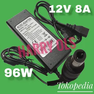 AC Charger Adaptor 12V 8A Power Adaptor LED Strip Monitor DC 12V 8A