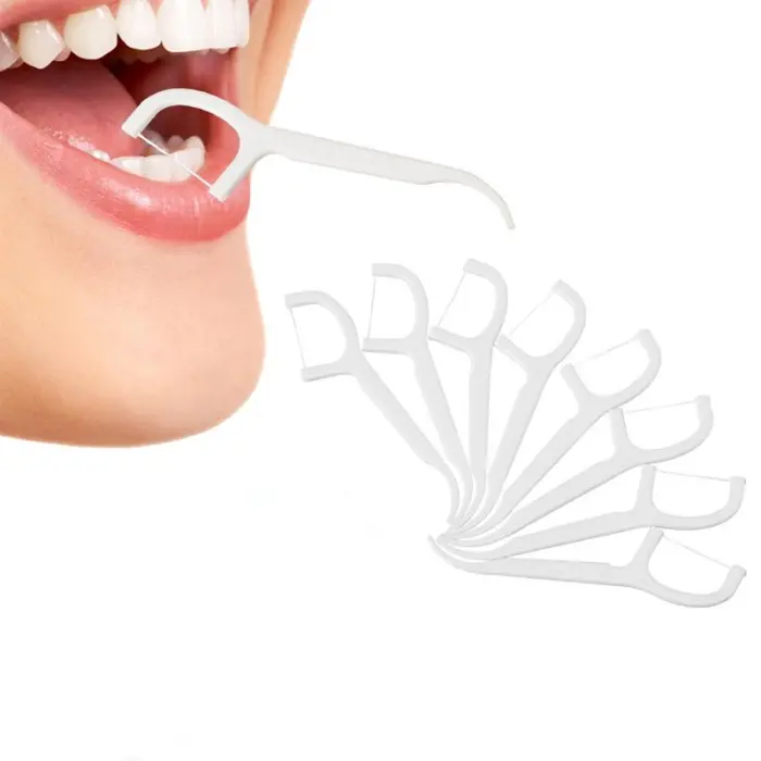 Benang Sikat Pembersih Sela Gigi Dental Floss Isi 50 Pcs 1