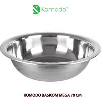 Gambar Baskom Mega KOMODO 70 CM / Baskom Stainless Besar / Baskom Jumbo dari Belanja Elektronik Kota Administrasi Jakarta Barat 1 Tokopedia