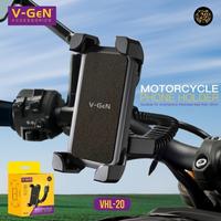 Gambar VGEN V-GeN VHL-20 Phone Holder Motor Bracket Pegangan HP - Black dari Golden Celluler Kota Administrasi Jakarta Pusat 2 Tokopedia